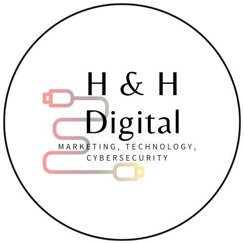 H&H Digital Logo Marketing, Technology, and Cybersecurity